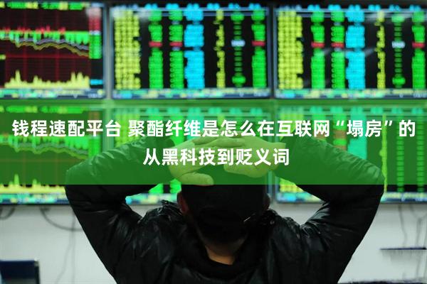 钱程速配平台 聚酯纤维是怎么在互联网“塌房”的 从黑科技到贬义词