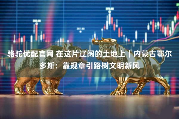 骆驼优配官网 在这片辽阔的土地上｜内蒙古鄂尔多斯：靠规章引路树文明新风