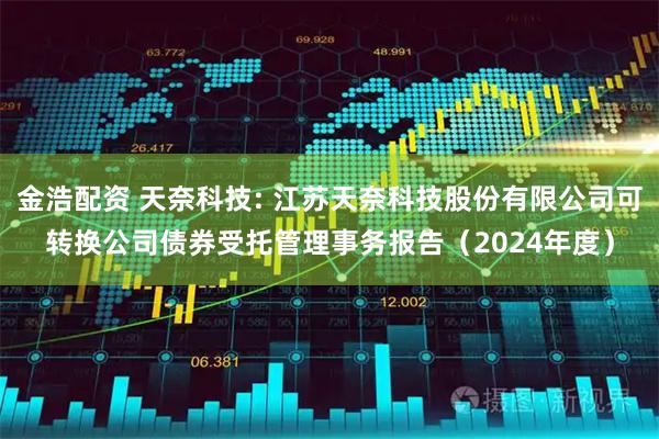 金浩配资 天奈科技: 江苏天奈科技股份有限公司可转换公司债券受托管理事务报告（2024年度）